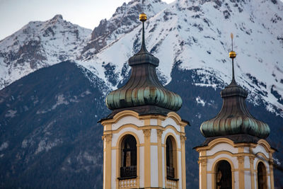 Low angle view of cathedral against sky