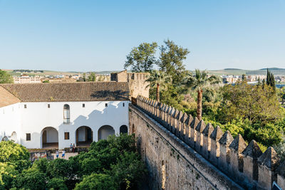 Old castle in cordoba