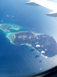 Aerial view of landscape