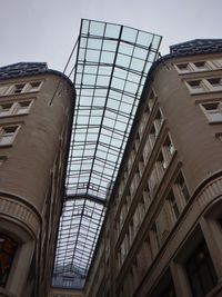 Low angle view of building against sky