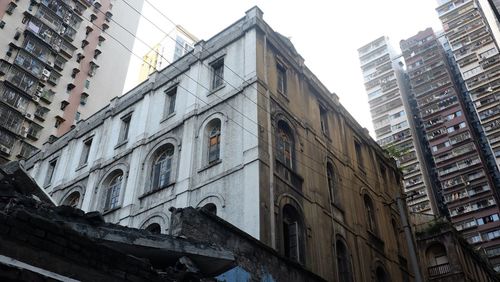 Low angle view of buildings