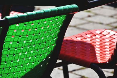 Close-up of bicycle