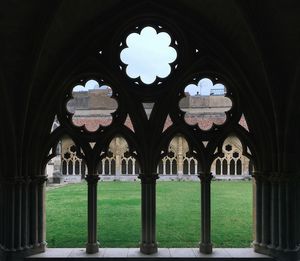 View of archway