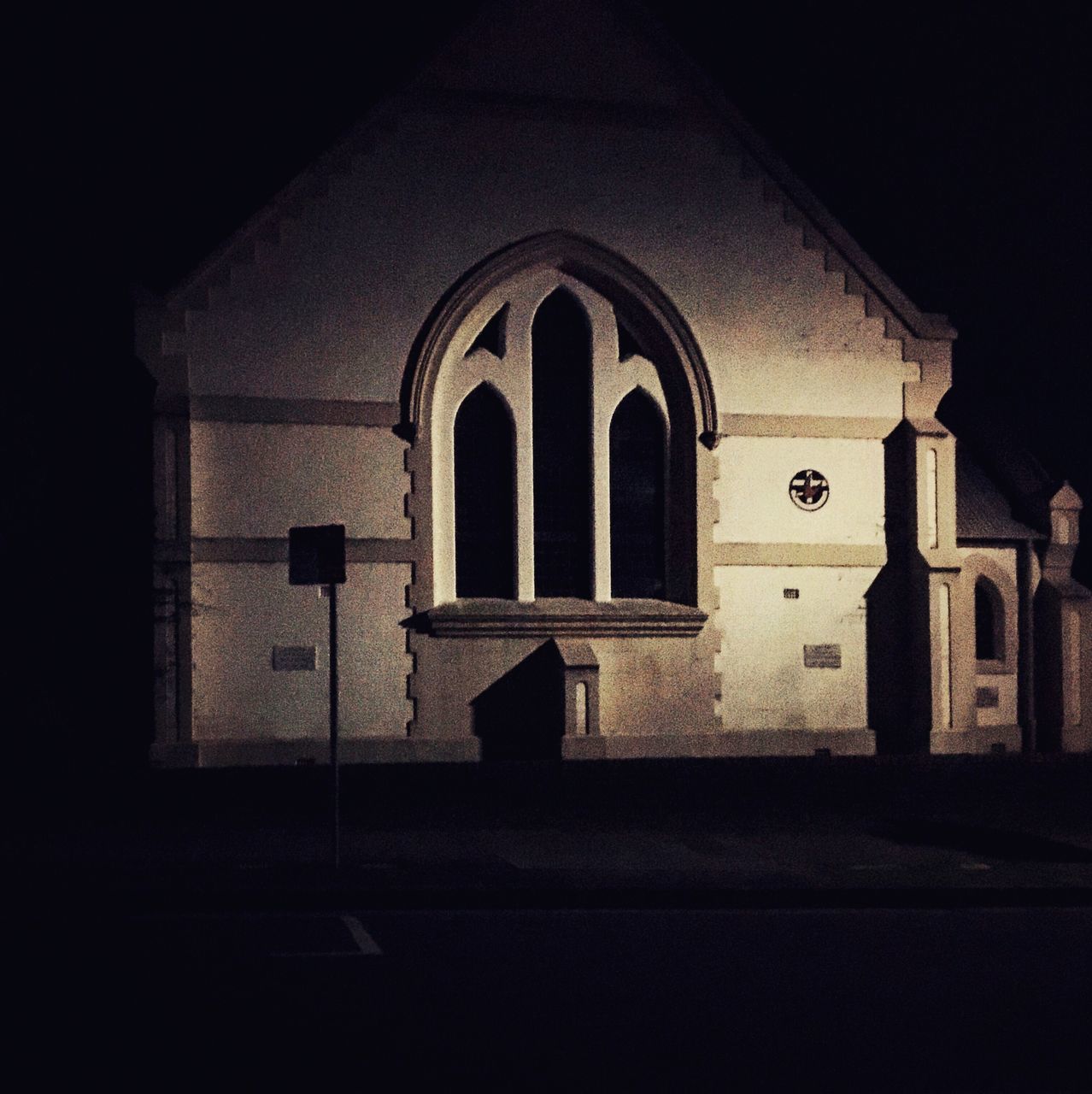 architecture, built structure, arch, closed, building exterior, church, place of worship, dark, outdoors, day, history, facade, arched, exterior, chapel, entryway, no people, architectural column