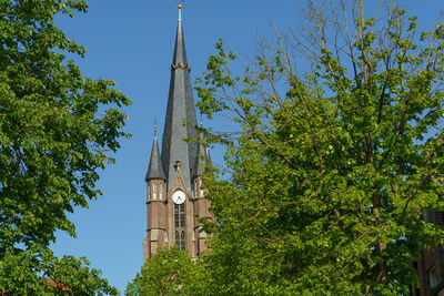 The old church of weseke in germany