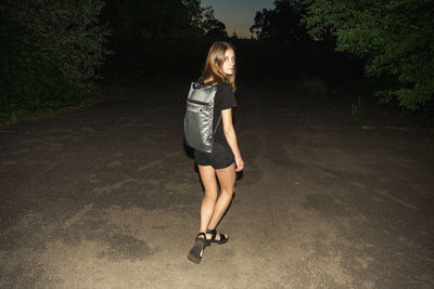 Full length of young woman