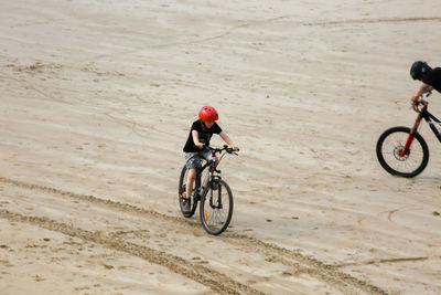 Bicycle on the beach