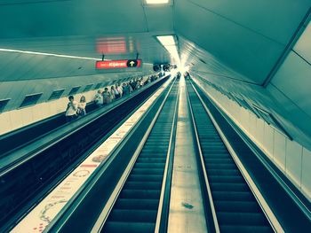 People at subway station