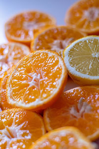 Close-up of orange slice