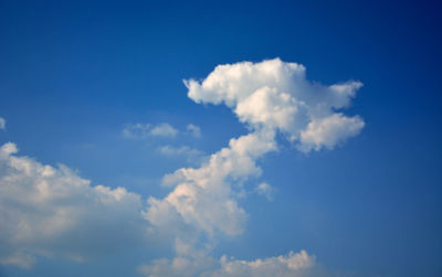 Low angle view of clouds in sky