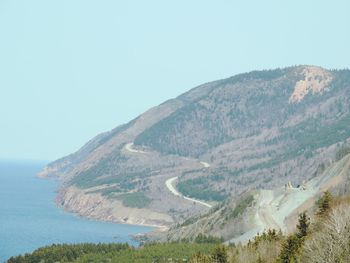 Scenic view of mountains