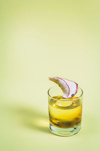 Close-up of drink on table