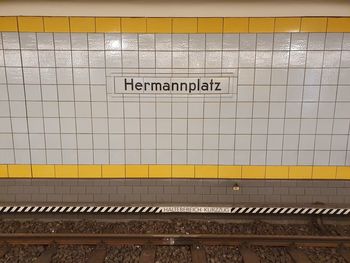 Berlin subway station