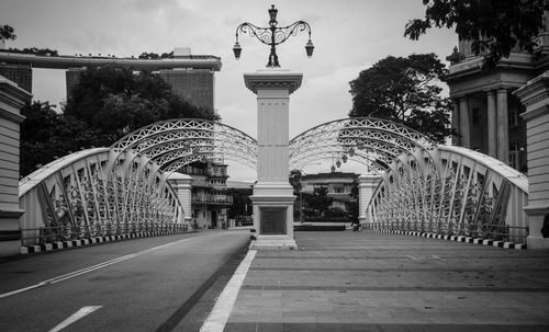 Statue in city