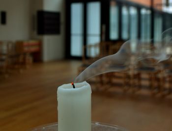 Close-up of drink on table