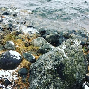 Full frame shot of sea water