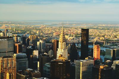 Skyscrapers in city