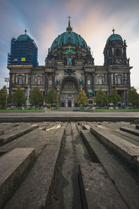 Historical building against sky in city