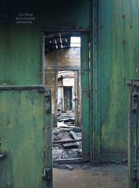 Narrow alley in old town