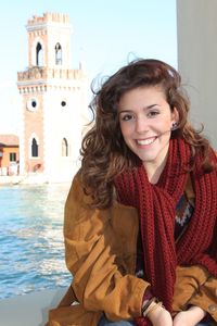 Portrait of a smiling young woman