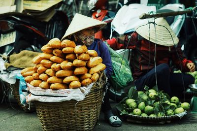 Fruits for sale in market