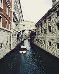 Canal along buildings