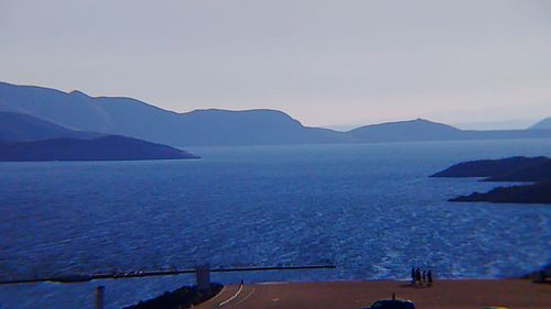 Scenic view of sea