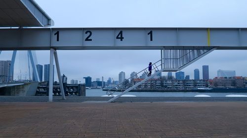 View of cityscape against sky