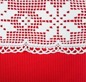 Full frame shot of red pattern