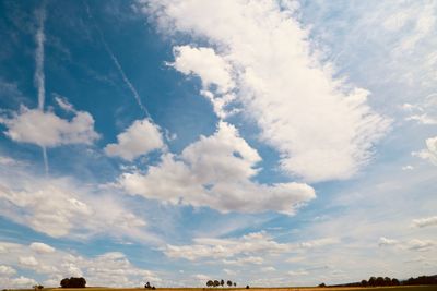 Low angle view of sky