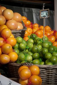 Close-up of vegetables in market