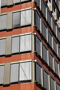 Low angle view of modern building