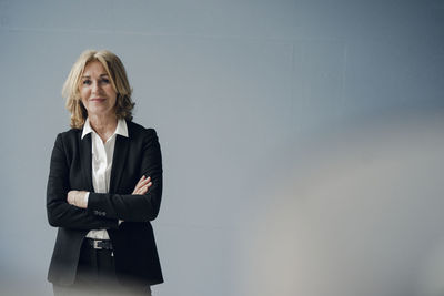 Portrait of confident senior businesswoman