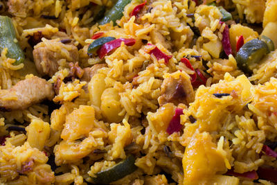 Full frame shot of food