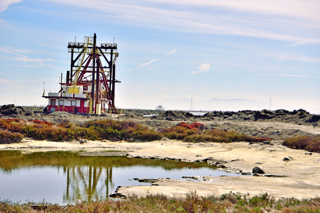 Restored marshlands formerly Leslie Salt Co.