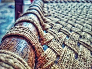 Close-up of old shoes