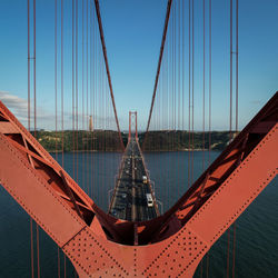 25th of april bridge in lisbon, portugal 