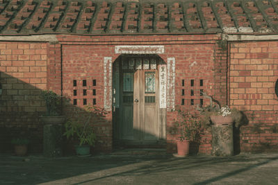 Exterior of old building