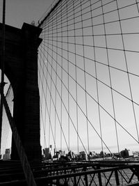 View of bridge against sky