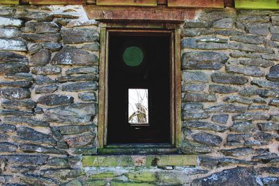 Window of old building