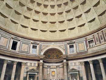 Low angle view of historical building