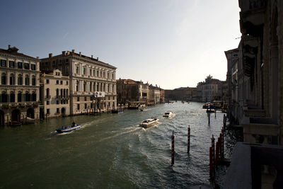 View of buildings in city