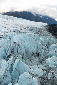 Glacier ice from above