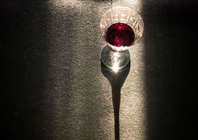 Close-up of wineglass