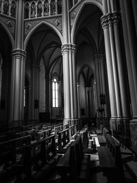 Interior of cathedral