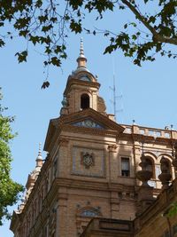 Low angle view of church