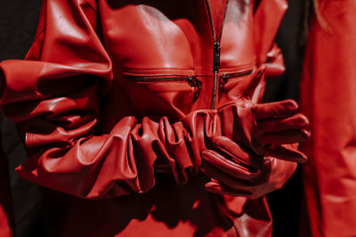 Close-up of woman
