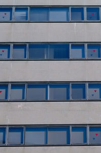 Low angle view of modern building