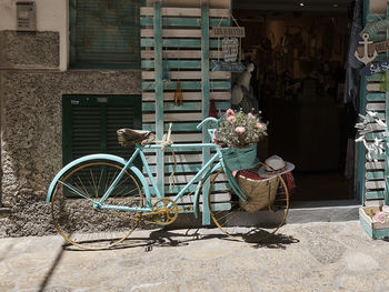 Bicycle in basket