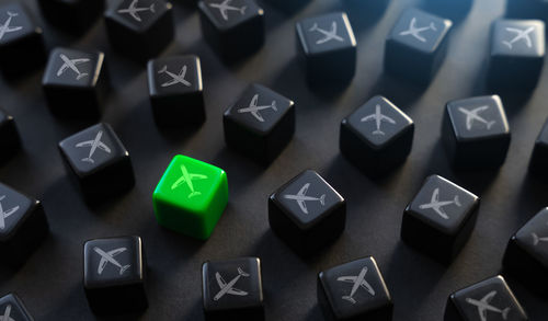 Close-up of computer keyboard